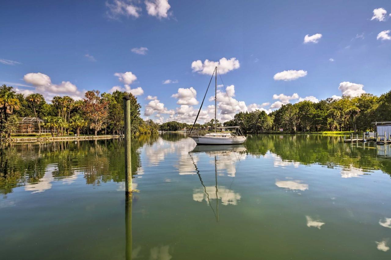 Crystal River House Scalloping And Dock, Gulf 7 Mi! Extérieur photo